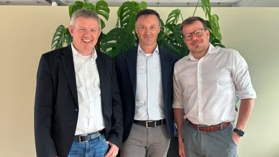Gorm Mandsberg, Chief Executive Officer & Board Member, Jacob Herbst, Chief Technical Officer & Board Member, Martin Høyer, General Manager of Conscia Denmark